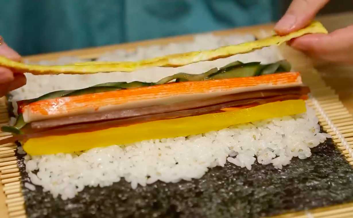 Роллы Кимбап-Шаг 14