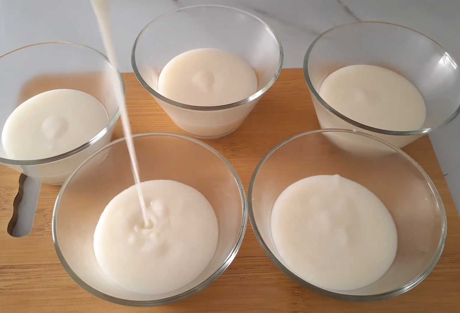 Молочный десерт с апельсинами-Шаг 3