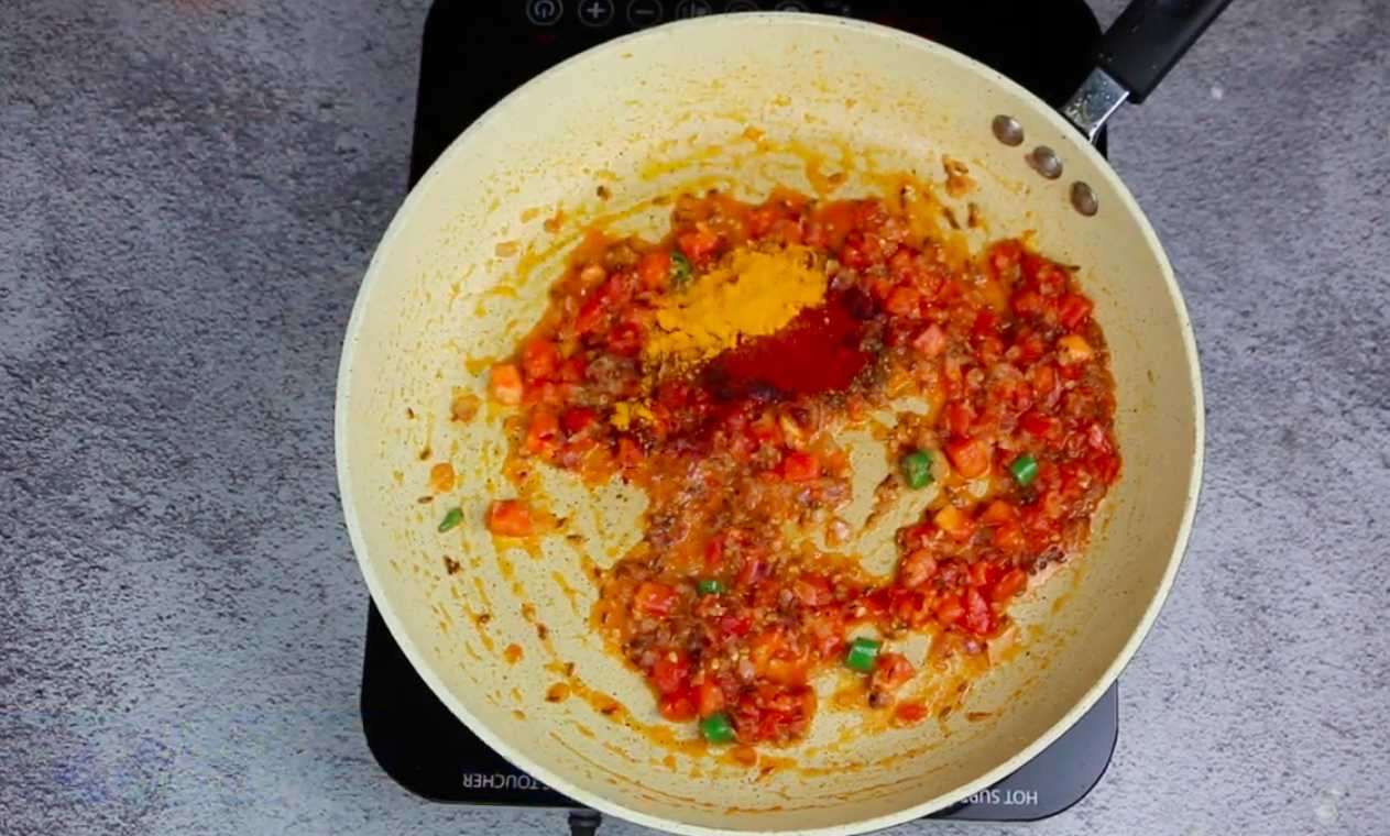 Палак панир-Шаг 10