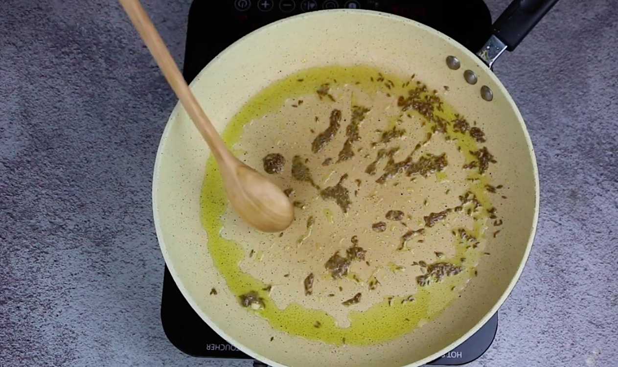 Палак панир-Шаг 5