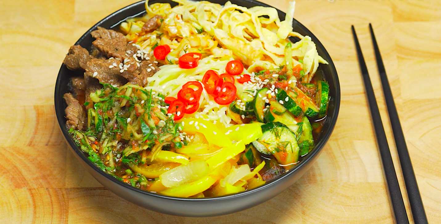 Холодный суп Кукси-Шаг 17