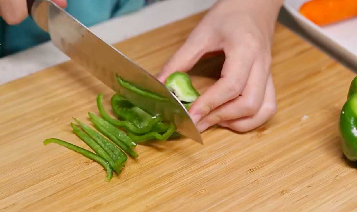 Жареная стеклянная лапша Джапче-Шаг 4