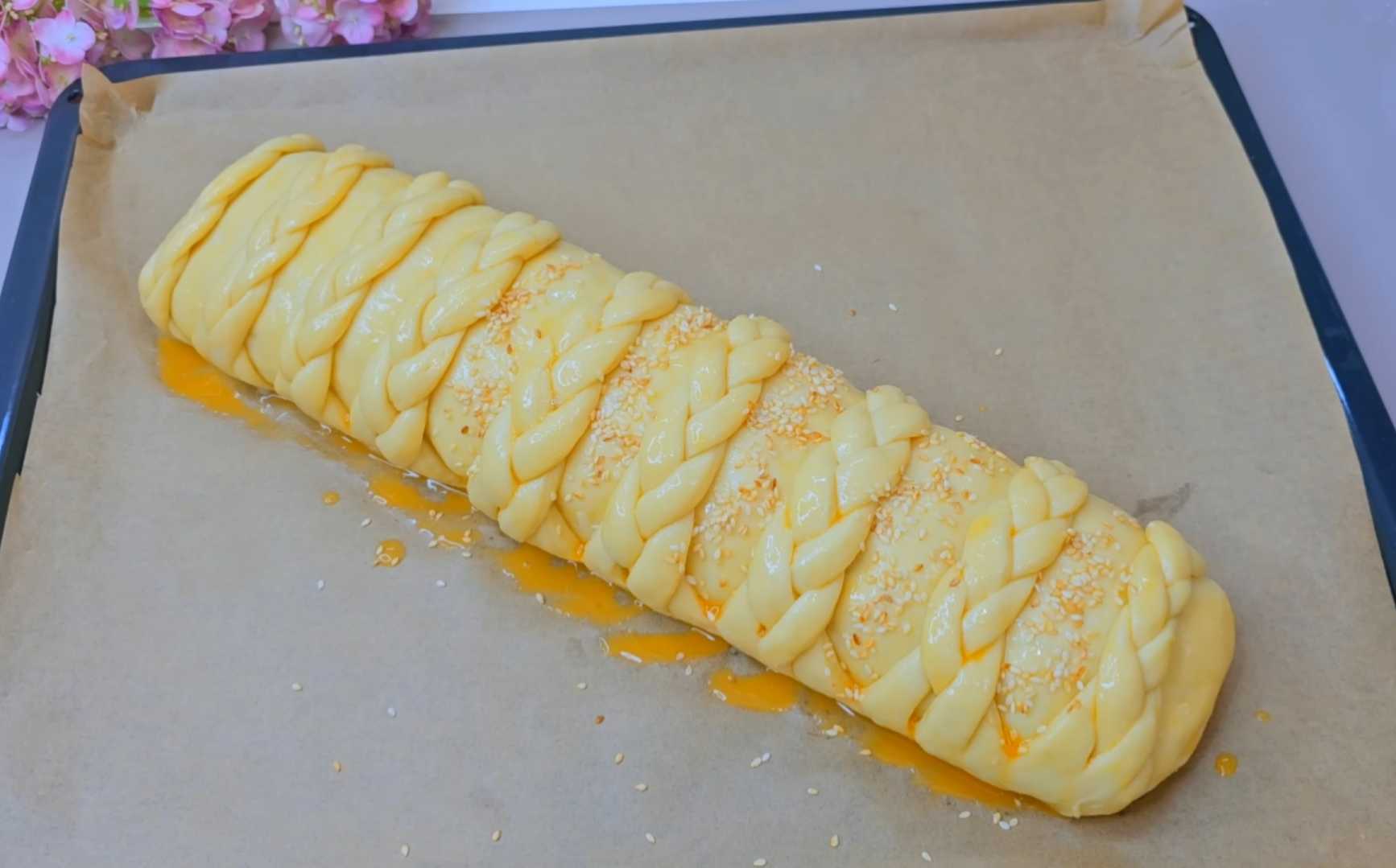 Нарядный пирог-рулет-Шаг 15