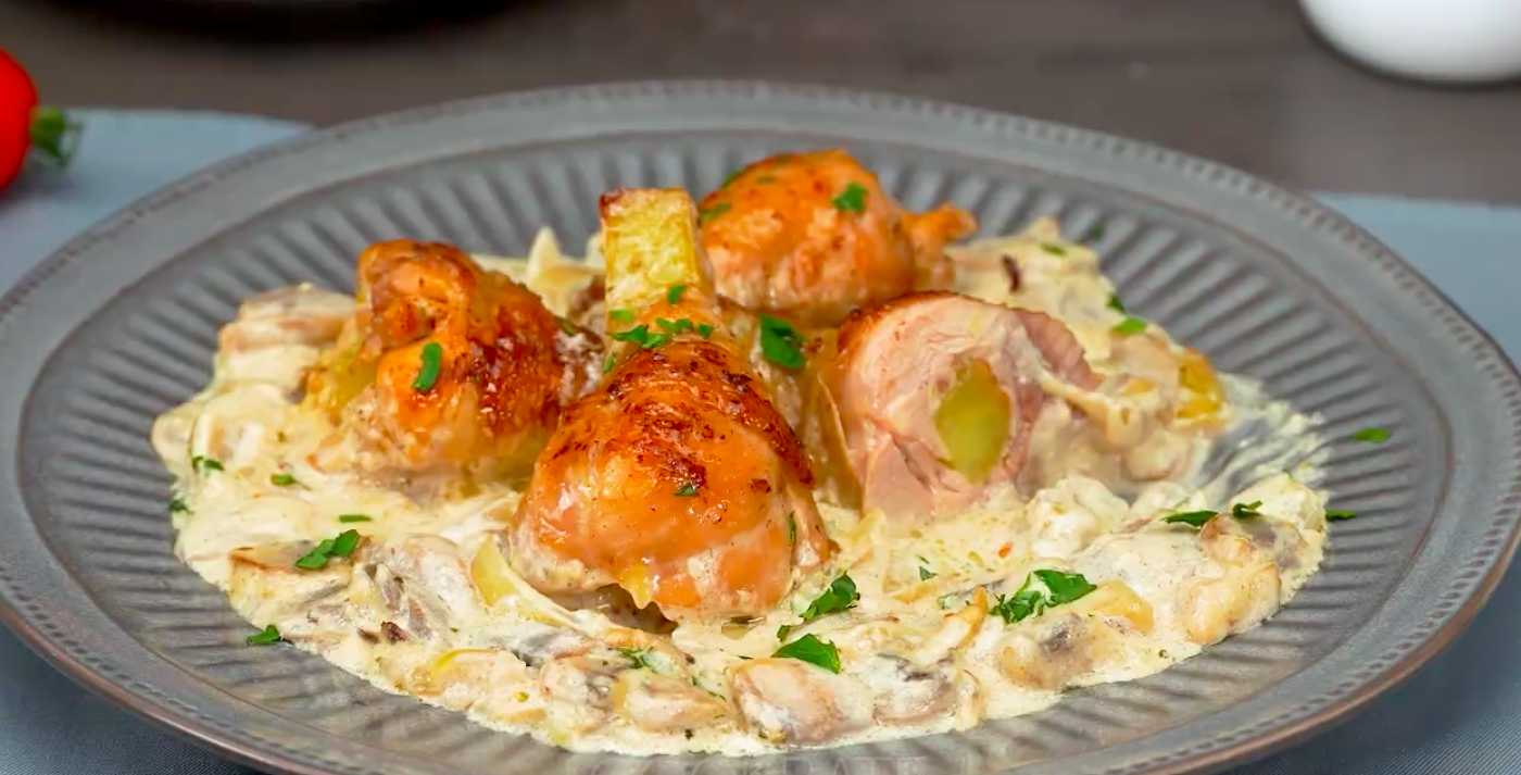 Куриные ножки, фаршированные картофелем-Шаг 13