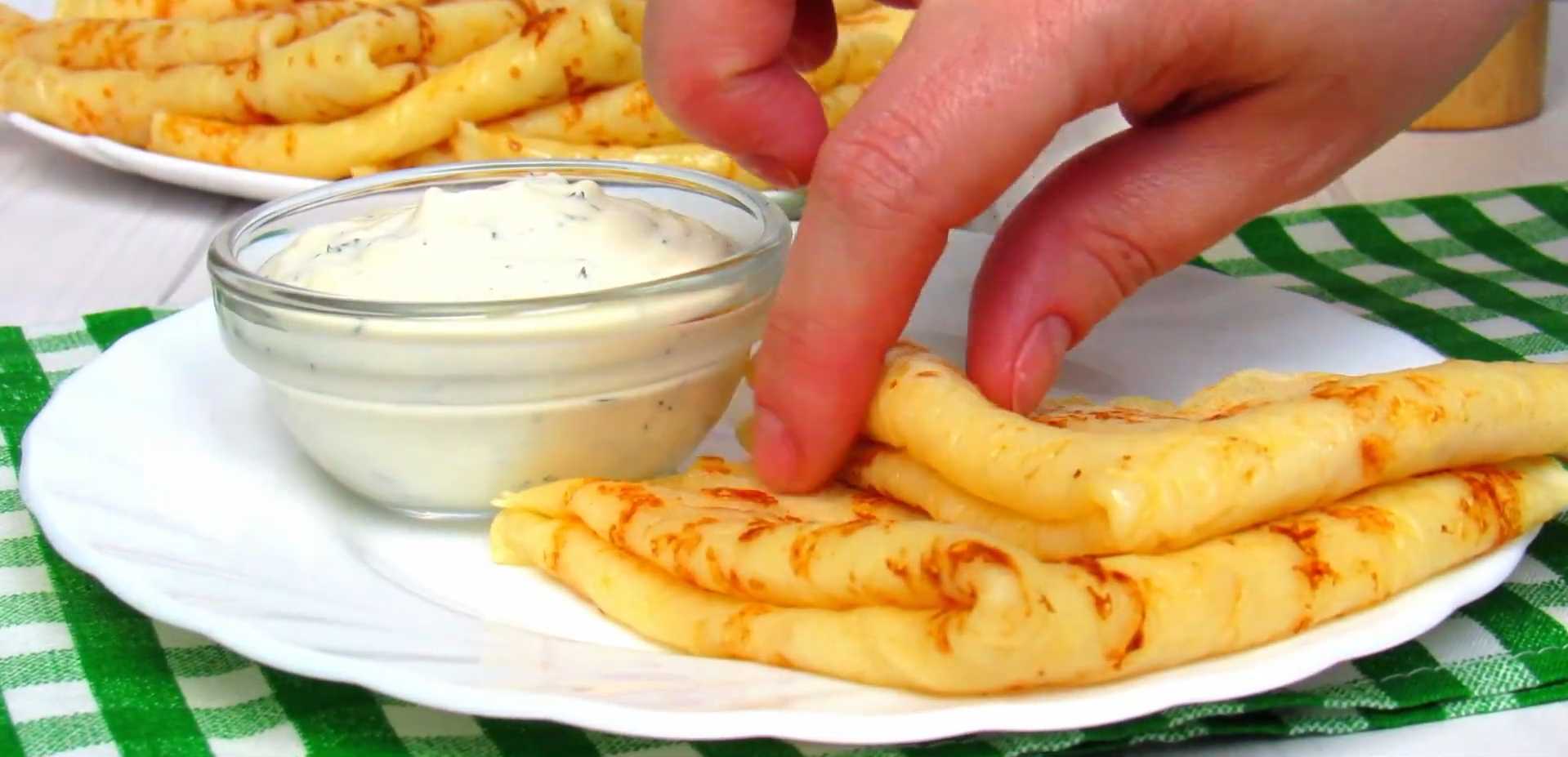 Блины с сыром-Шаг 12