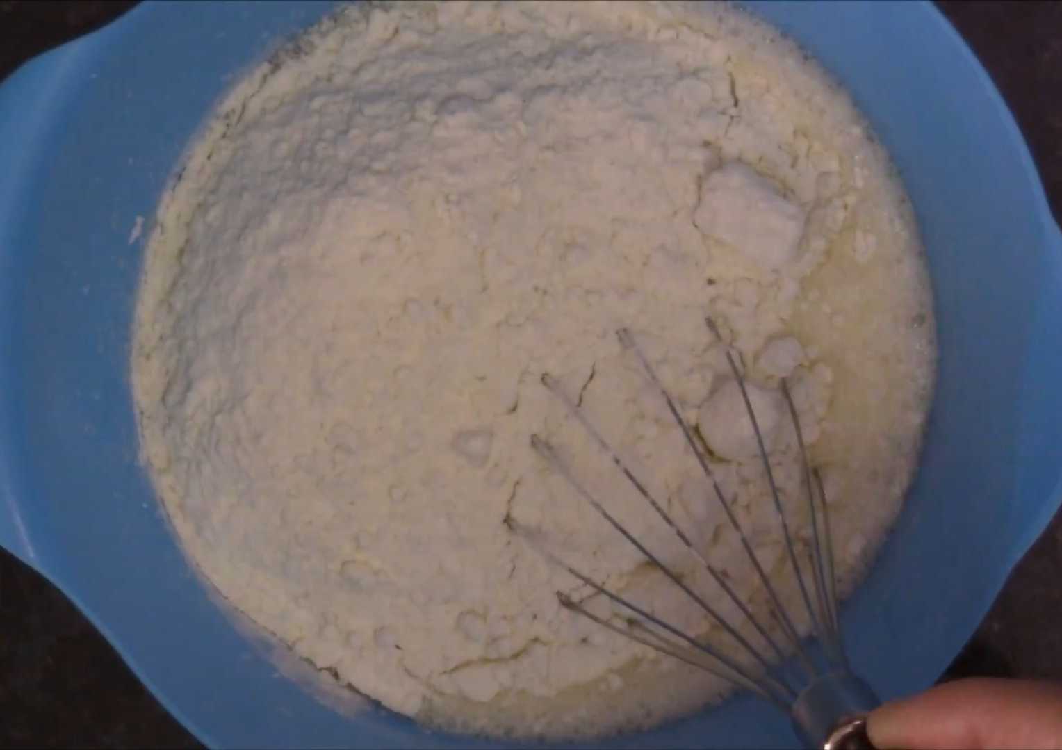 Толстые блины на молоке-Шаг 3