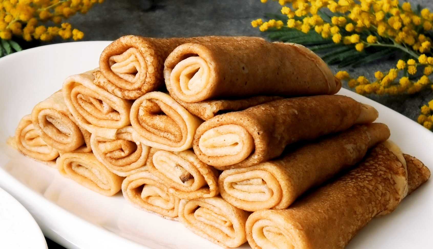 Блины на ряженке с кипятком-Шаг 13