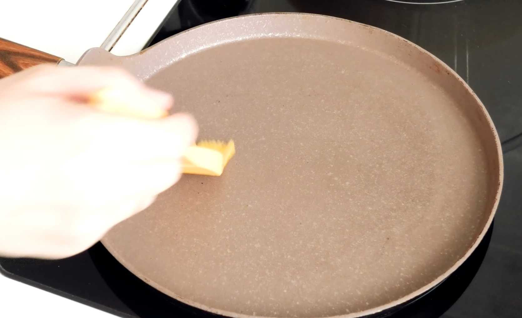 Блины на ряженке с кипятком-Шаг 7