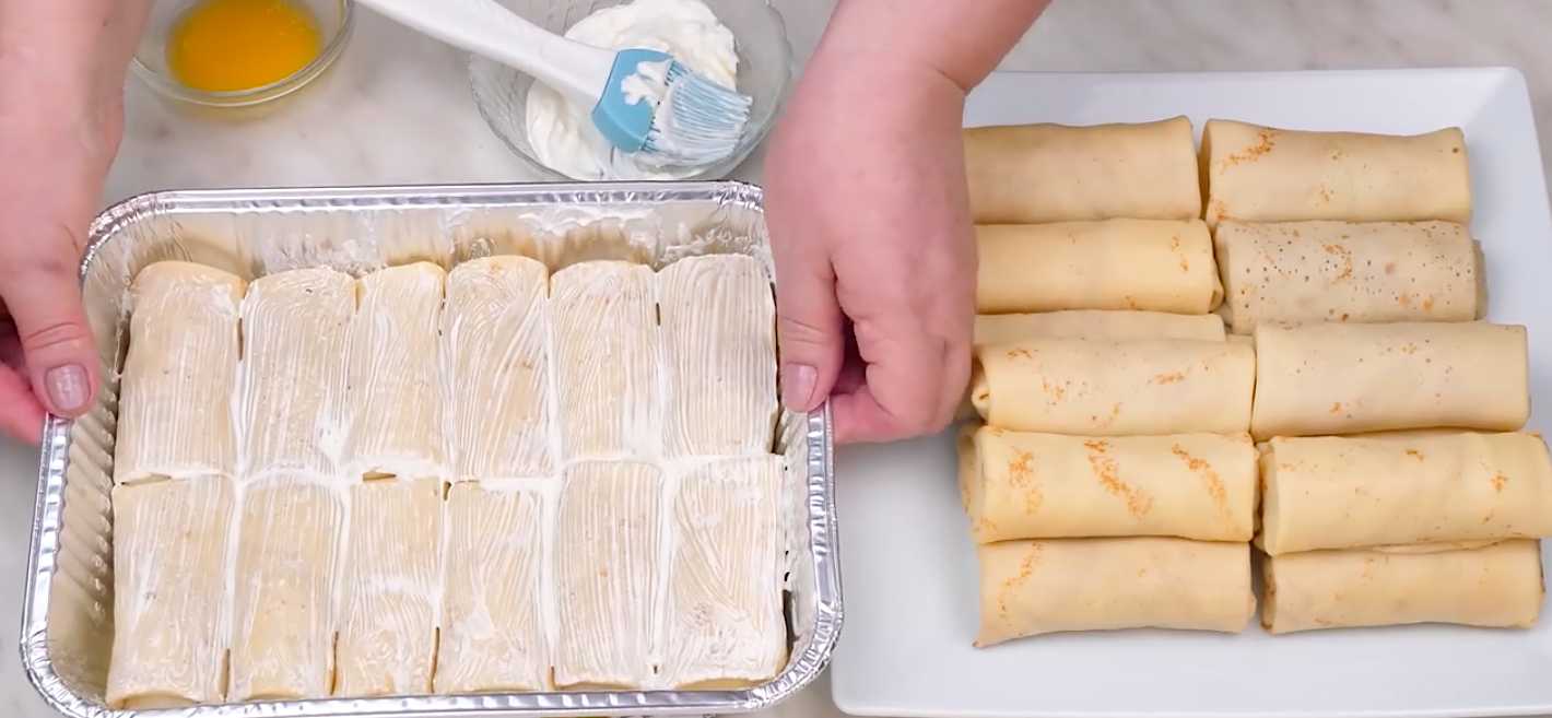 Блины с мясом-Шаг 21