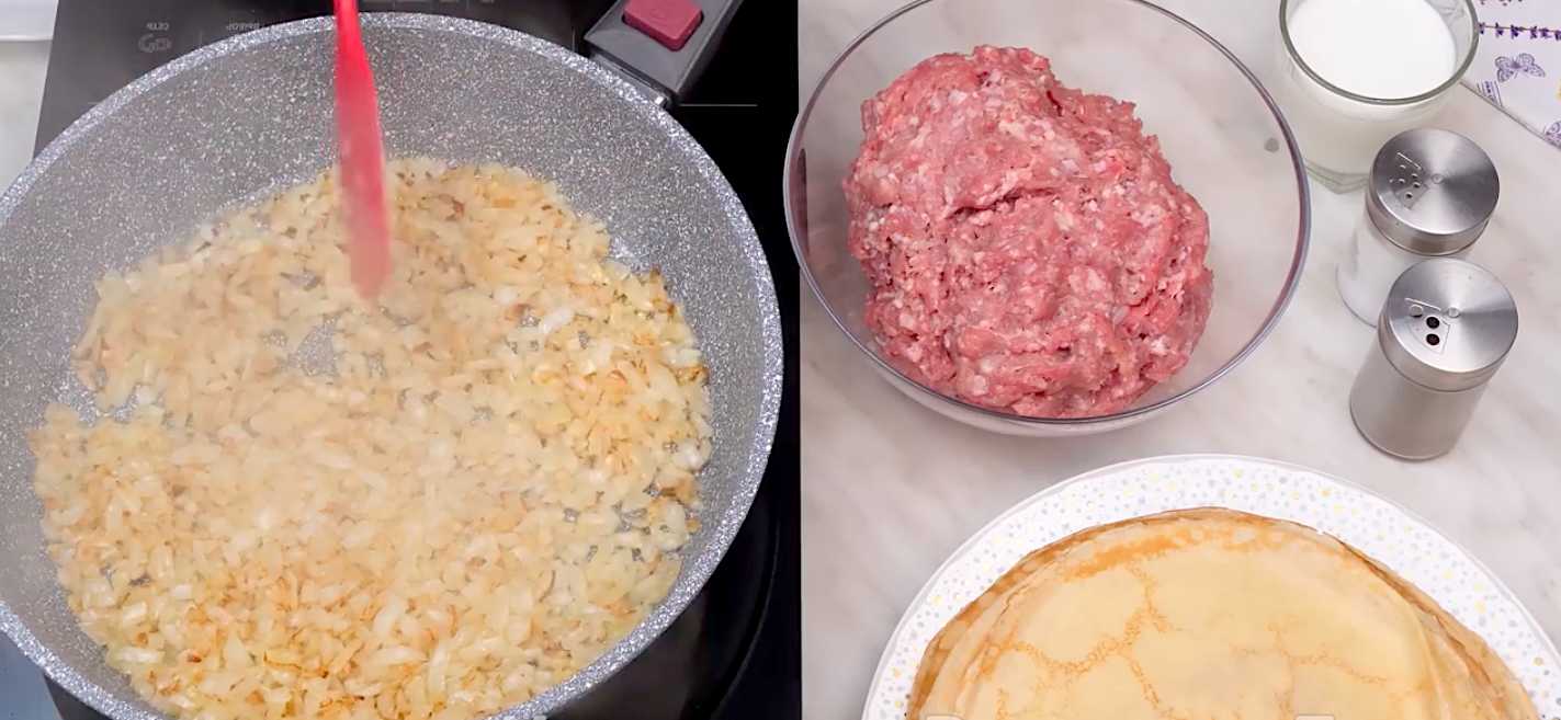 Блины с мясом-Шаг 15