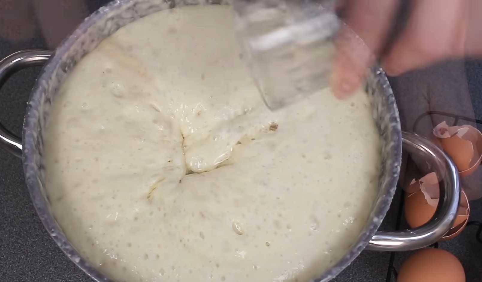 Дрожжевые блины на молоке-Шаг 6