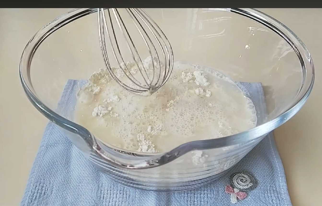 Марокканские блины на манке-Шаг 2