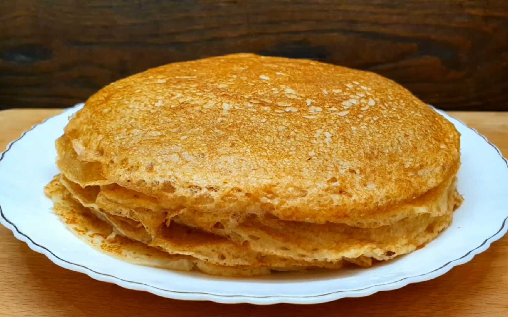 Дрожжевые блины на кефире-Шаг 14