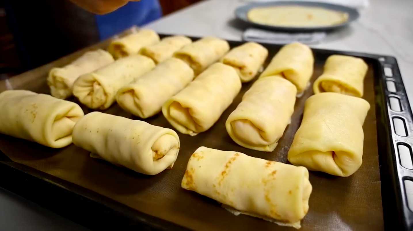 Блины с ветчиной и сыром-Шаг 17