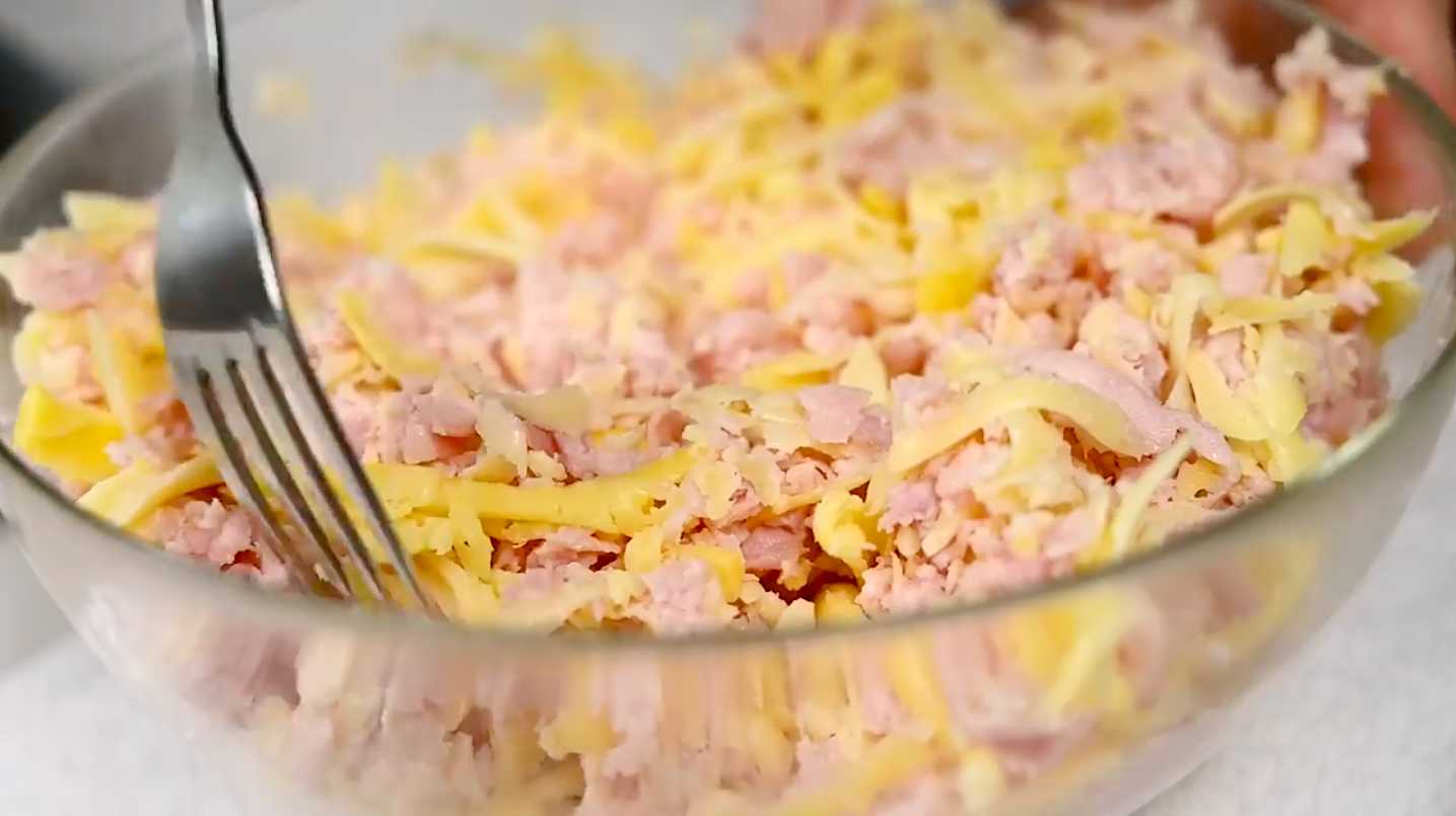 Блины с ветчиной и сыром-Шаг 14