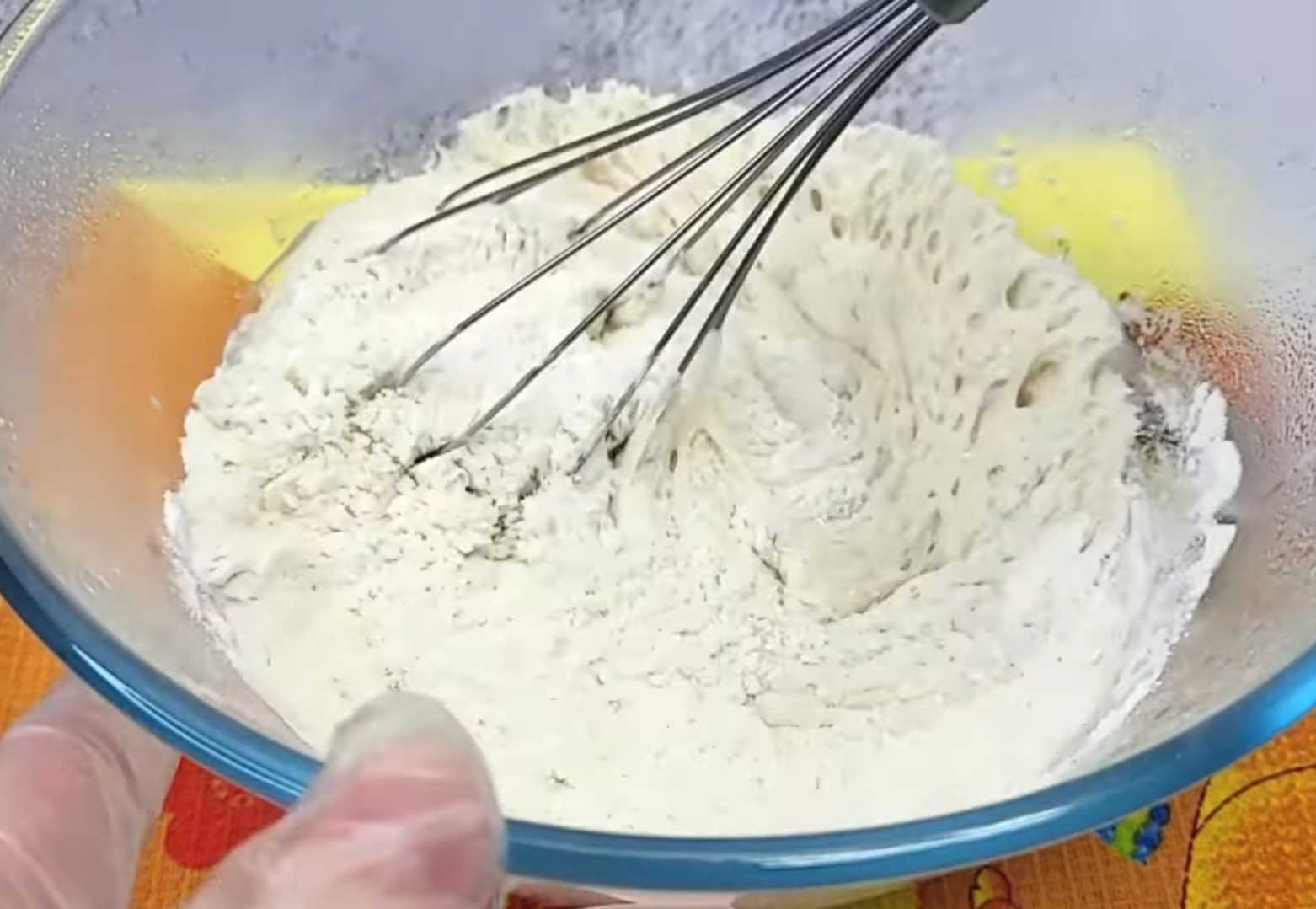 Толстые дрожжевые блины-Шаг 4