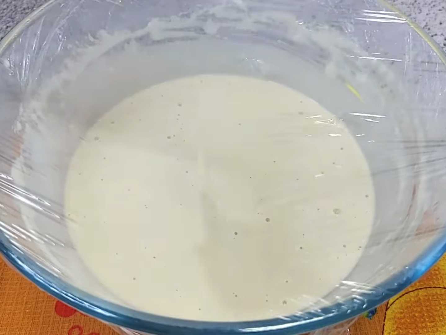 Толстые дрожжевые блины-Шаг 7