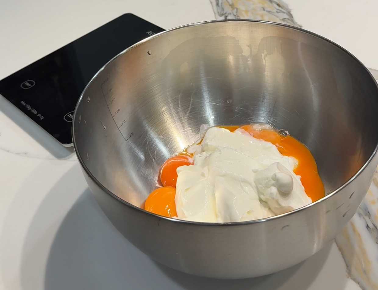 Бисквитный кекс на водяной бане-Шаг 2