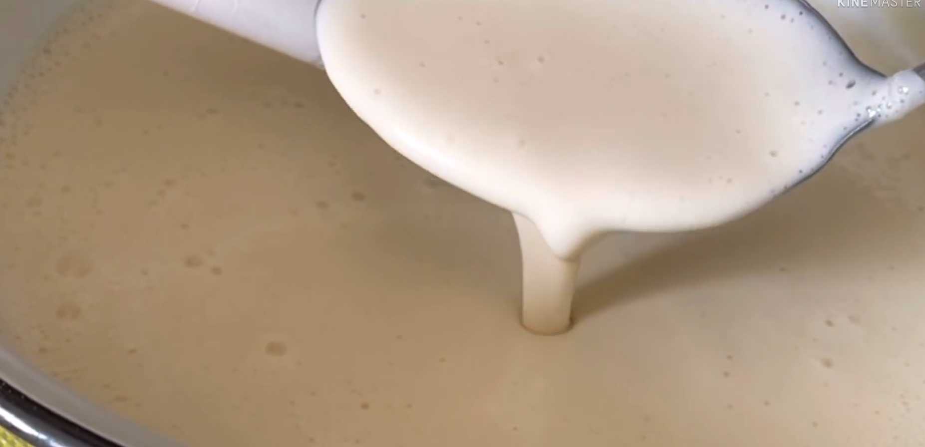 Блины с содой на кефире-Шаг 4