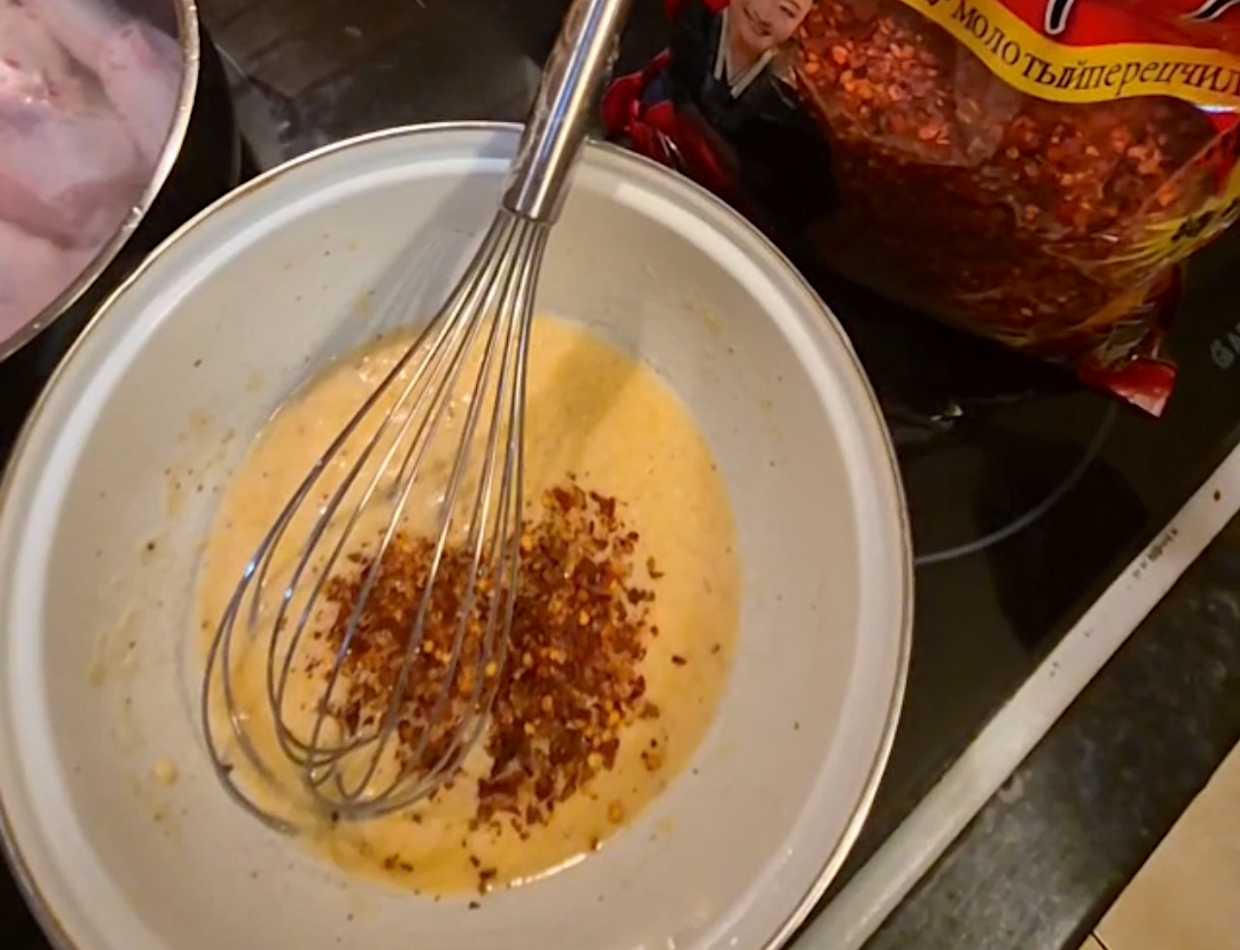 Хрустящие куриные крылышки по-корейски-Шаг 4