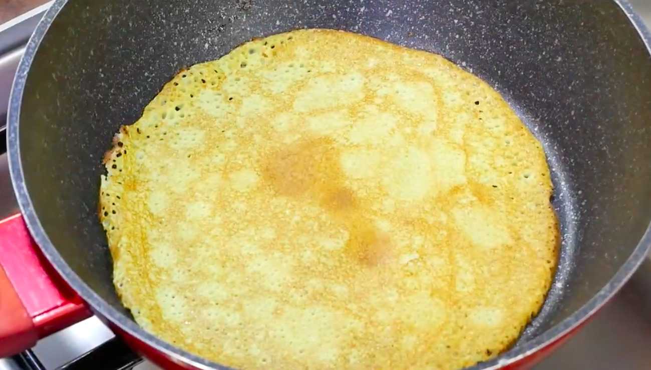 Блины с манкой-Шаг 7