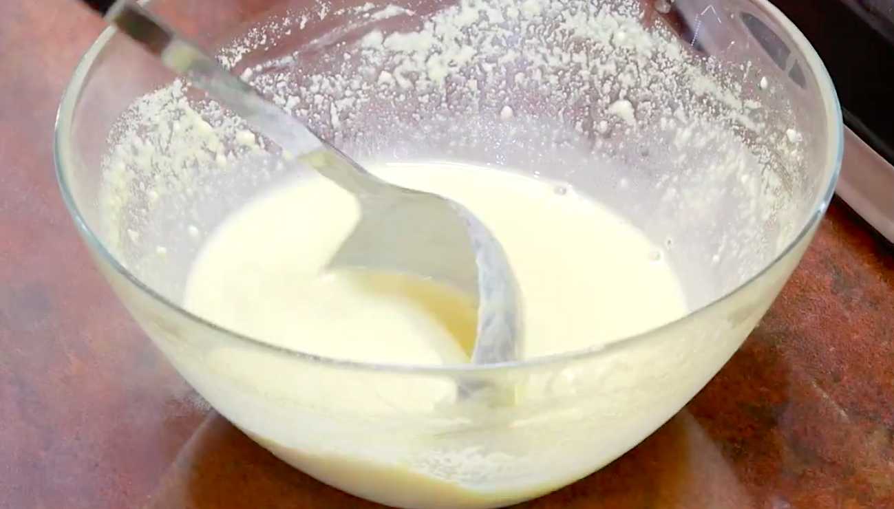 Блины с манкой-Шаг 4