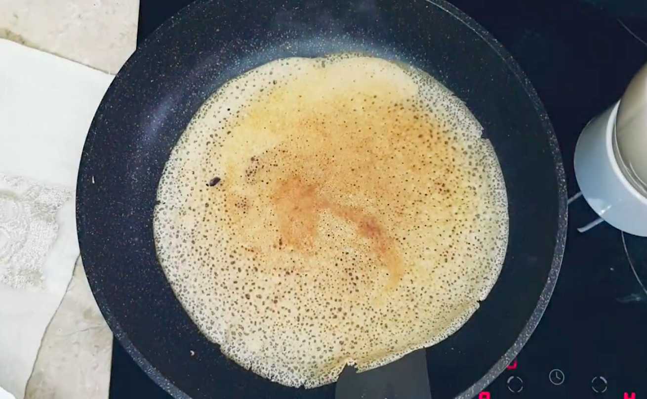 Блины из рисовой муки-Шаг 9