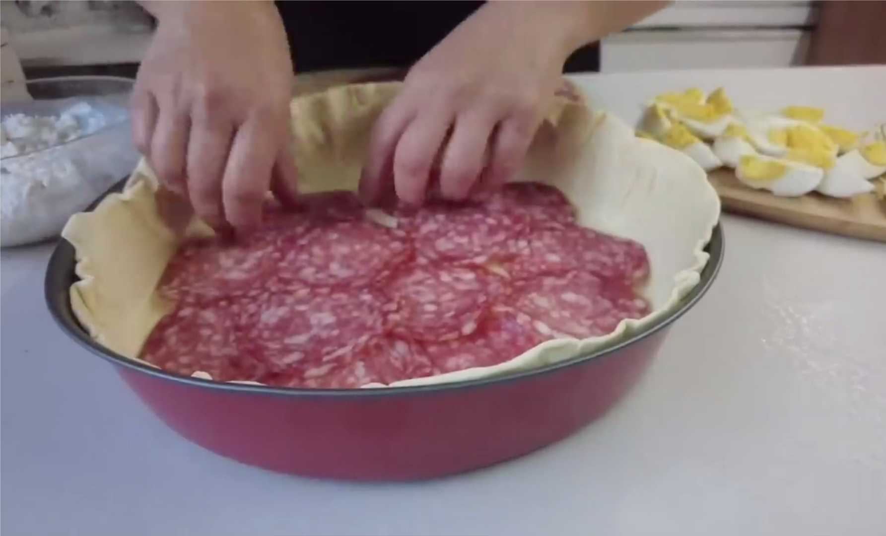 Деревенский пасхальный пирог Паскуалина-Шаг 5