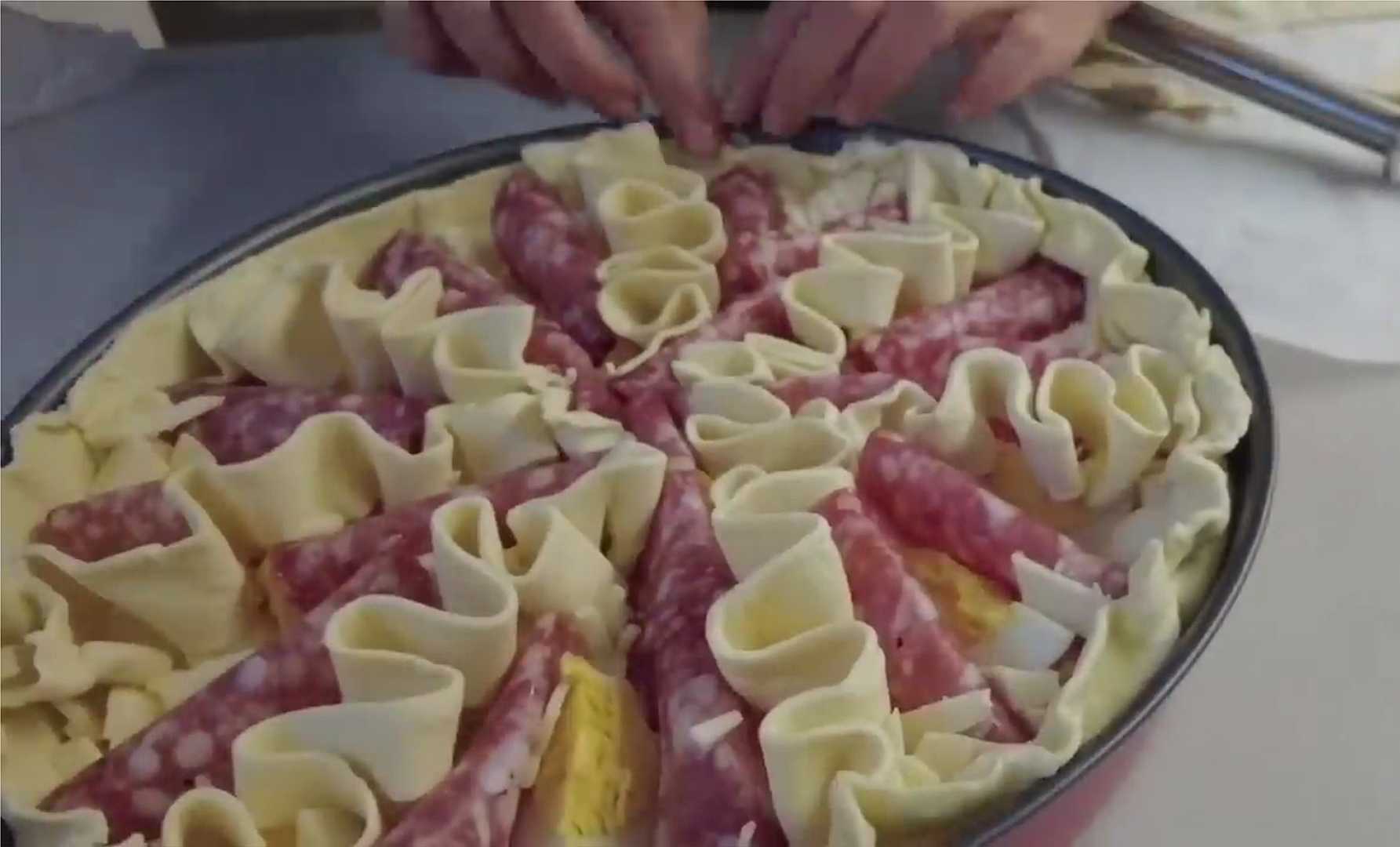 Деревенский пасхальный пирог Паскуалина-Шаг 13