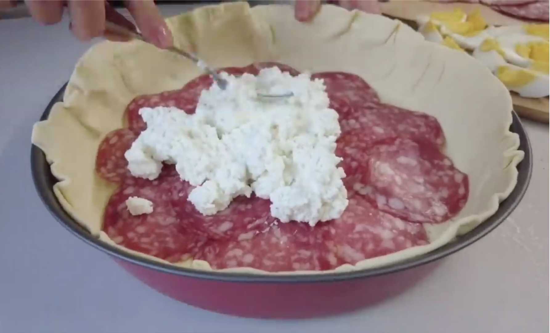 Деревенский пасхальный пирог Паскуалина-Шаг 6