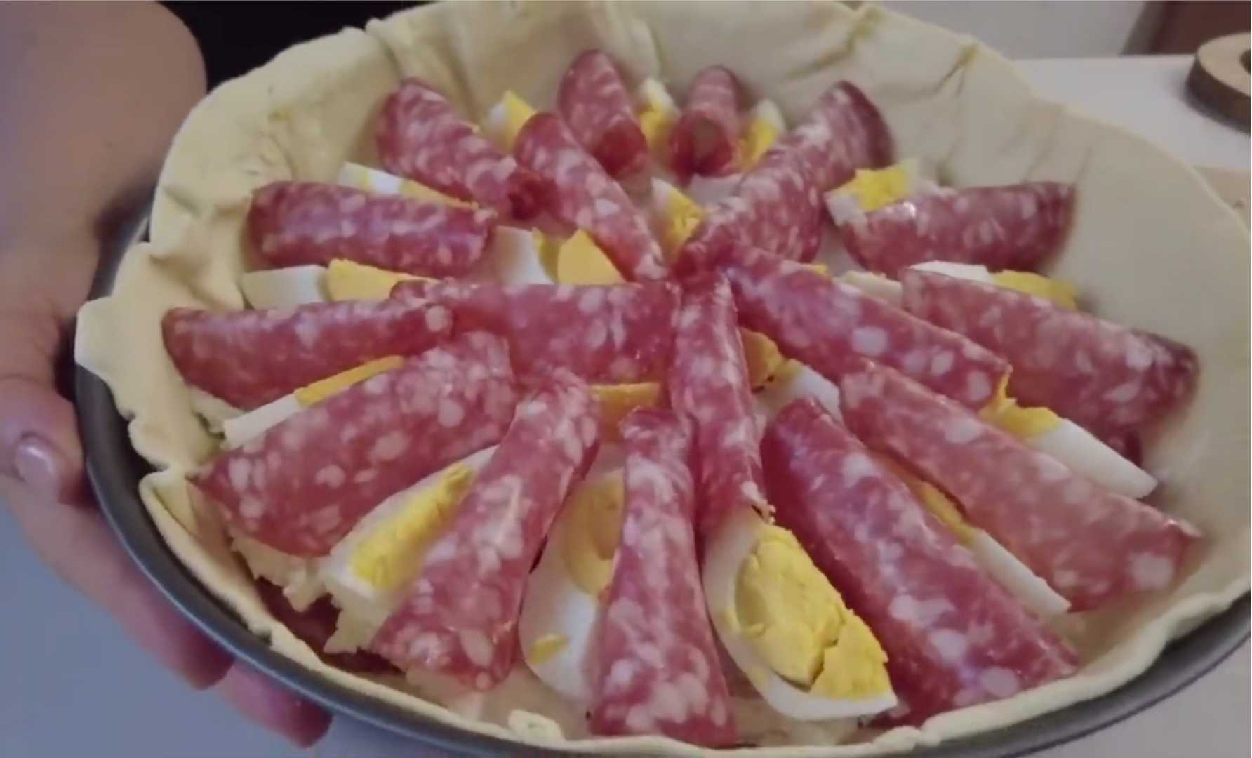 Деревенский пасхальный пирог Паскуалина-Шаг 9