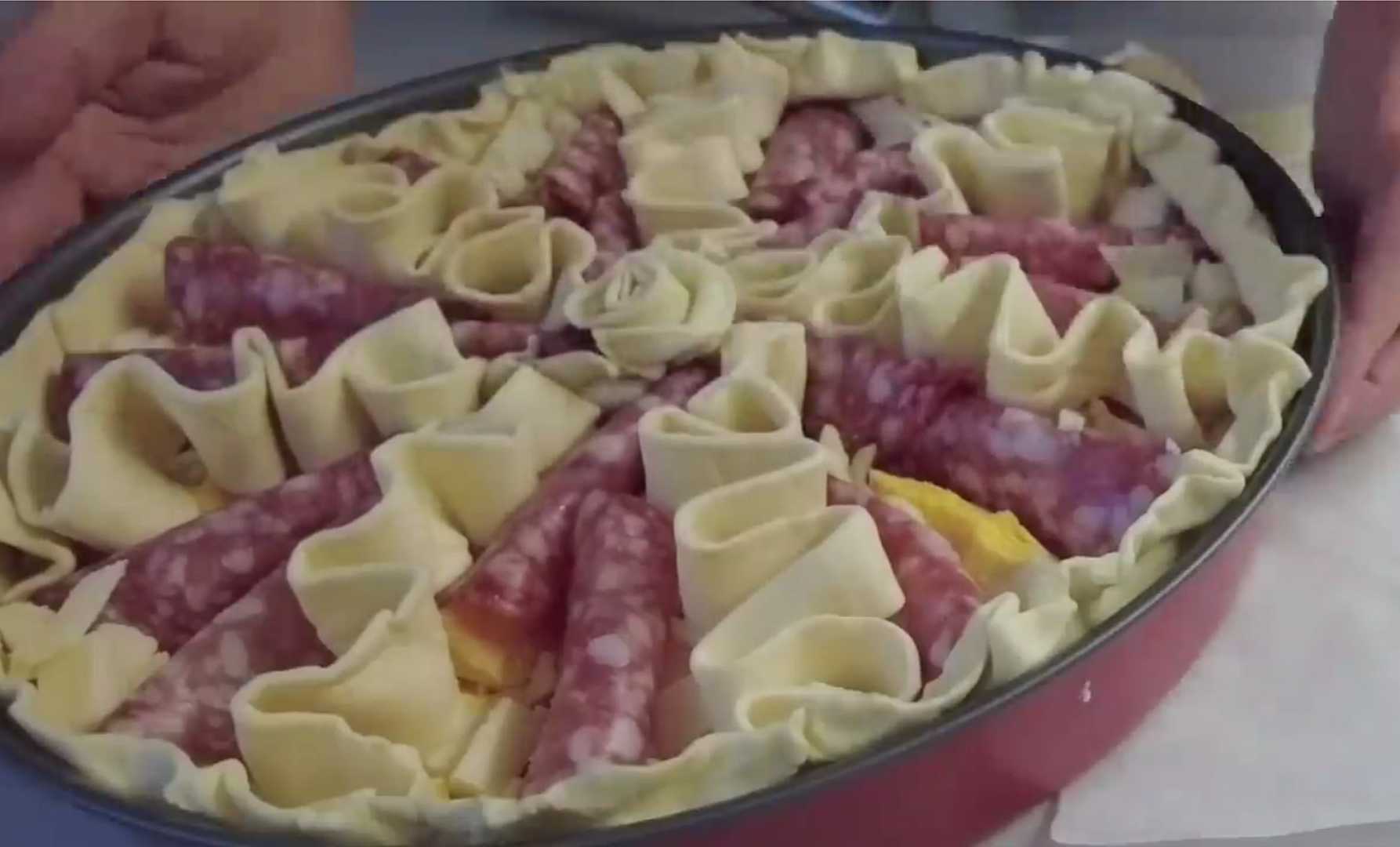 Деревенский пасхальный пирог Паскуалина-Шаг 14