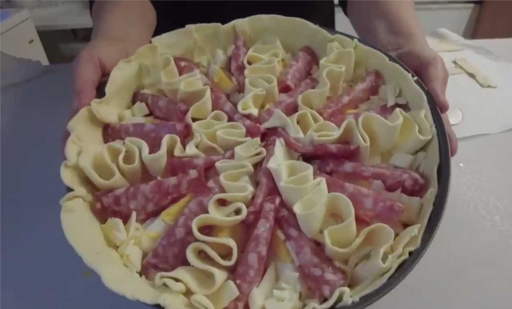 Деревенский пасхальный пирог Паскуалина-Шаг 12