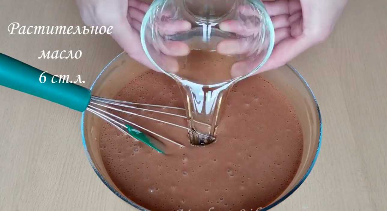 Шоколадные блины на молоке-Шаг 5