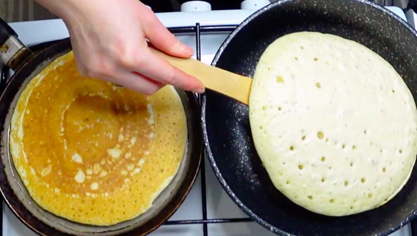 Толстые блины на кефире-Шаг 10