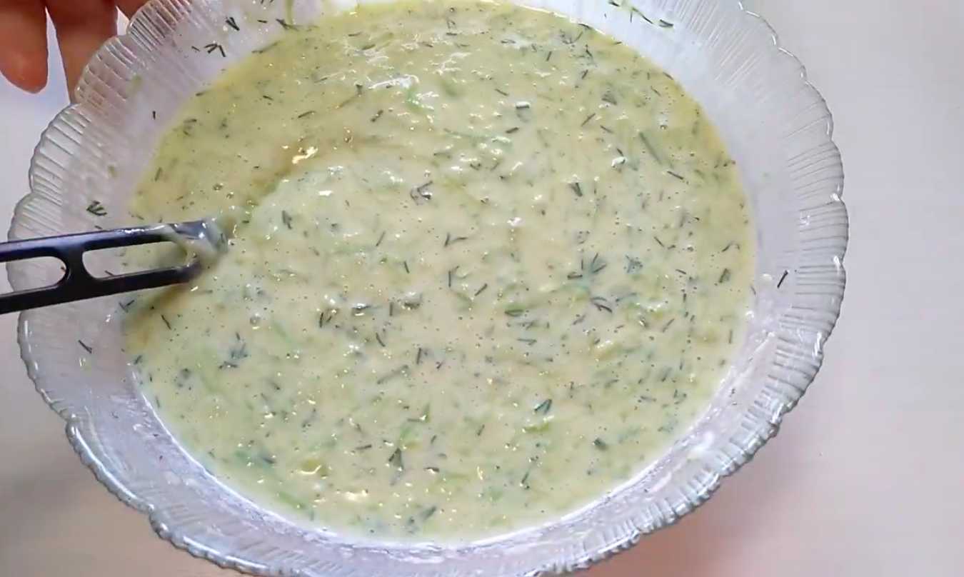 Блины из кабачков на сковороде-Шаг 7