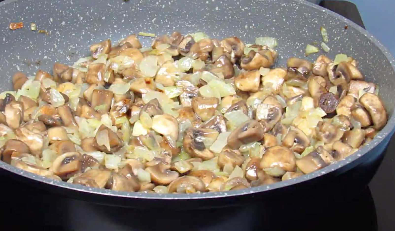 Блины с грибами-Шаг 17