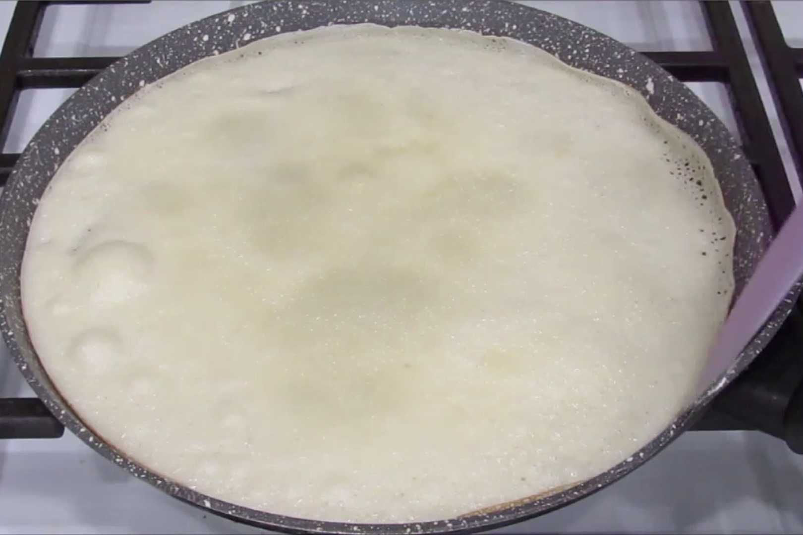 Блины с куриной печенью-Шаг15 