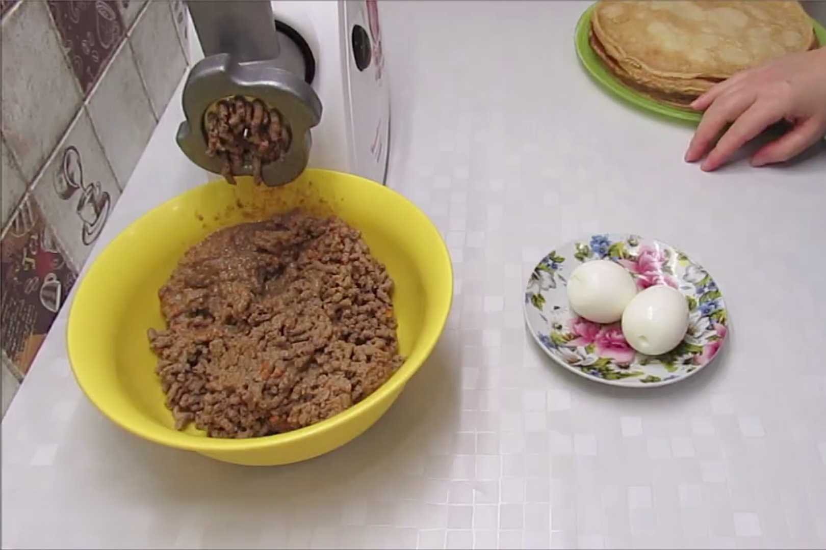 Блины с куриной печенью-Шаг 18