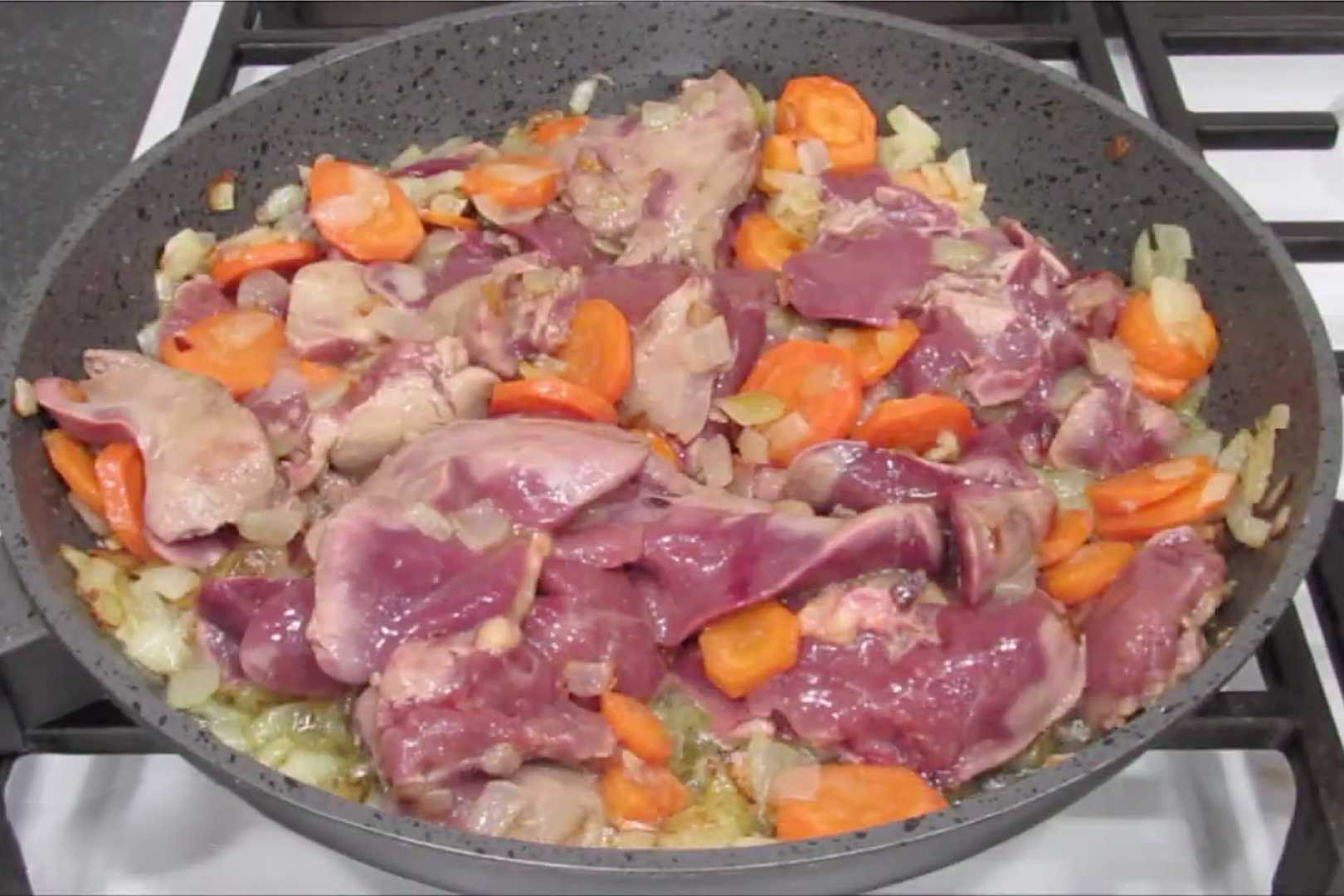 Блины с куриной печенью-Шаг 2