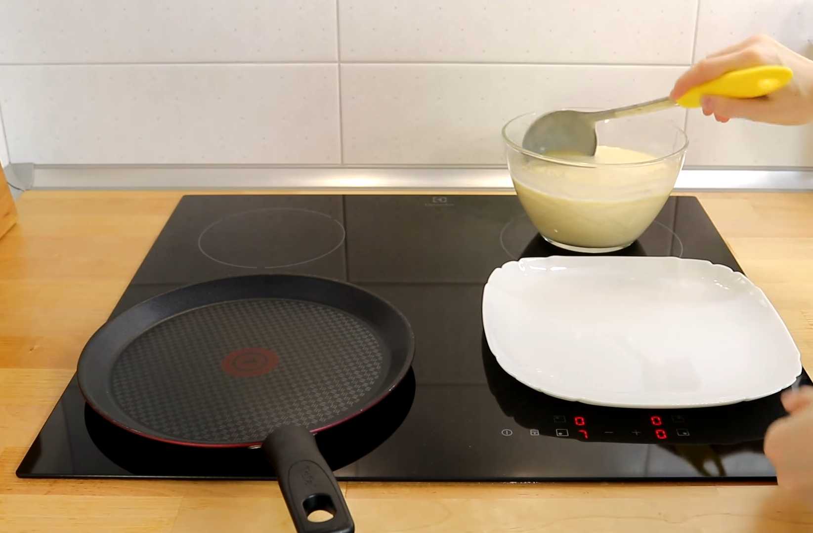 Блины с курицей, грибами и сыром-Шаг 7