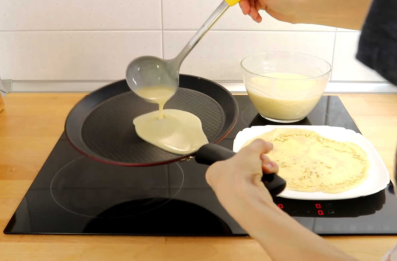 Блины с курицей, грибами и сыром-Шаг 8