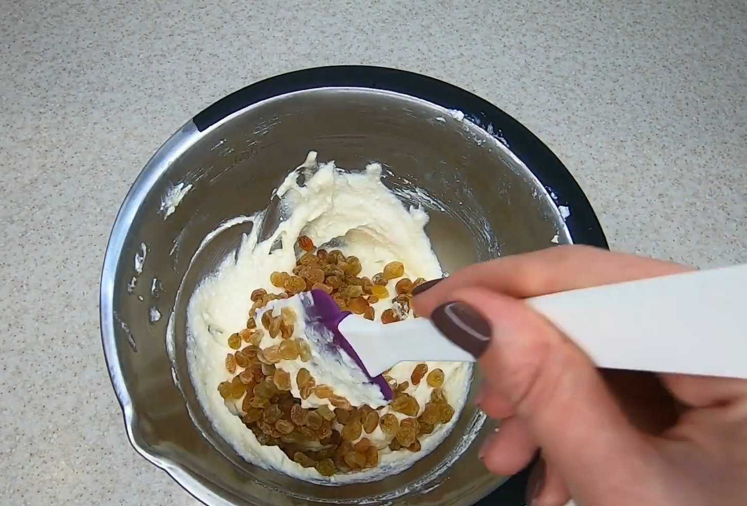 Блины с творогом и изюмом-Шаг 3