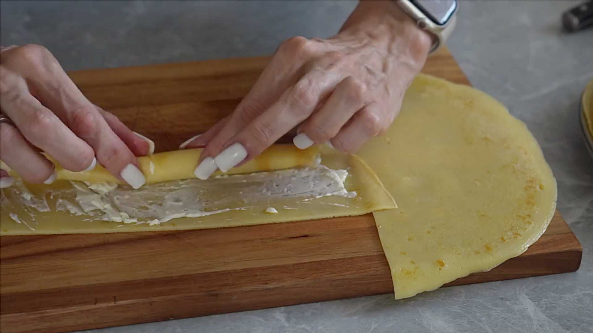 Блины с икрой-Шаг 17