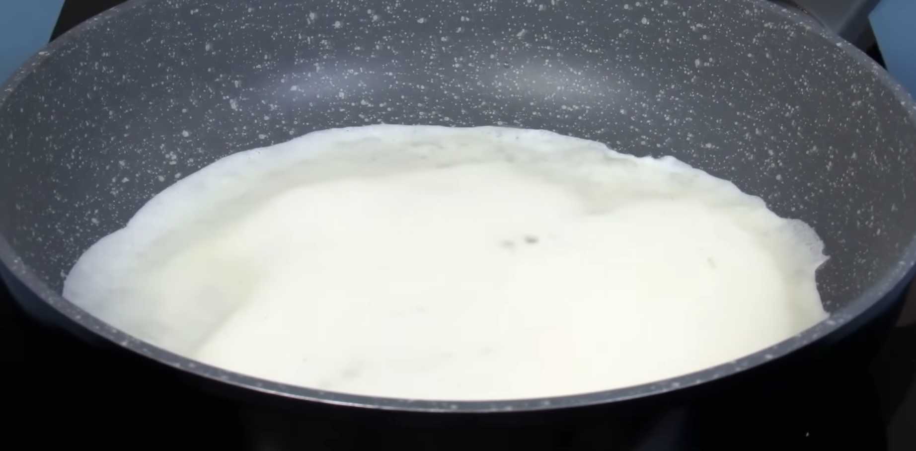 Быстрый рецепт блинов на молоке-Шаг 8