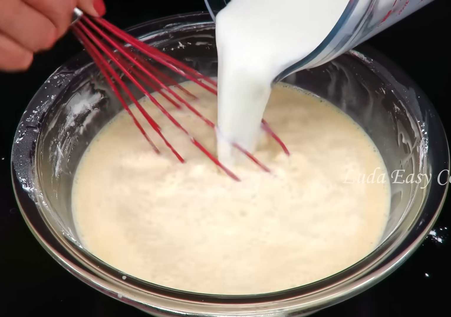 Крахмальные блины на молоке-Шаг 4