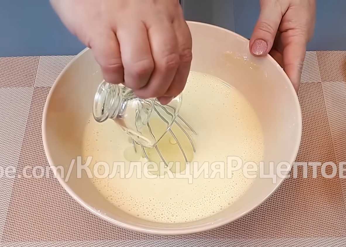 Блины с творогом в духовке-Шаг 7