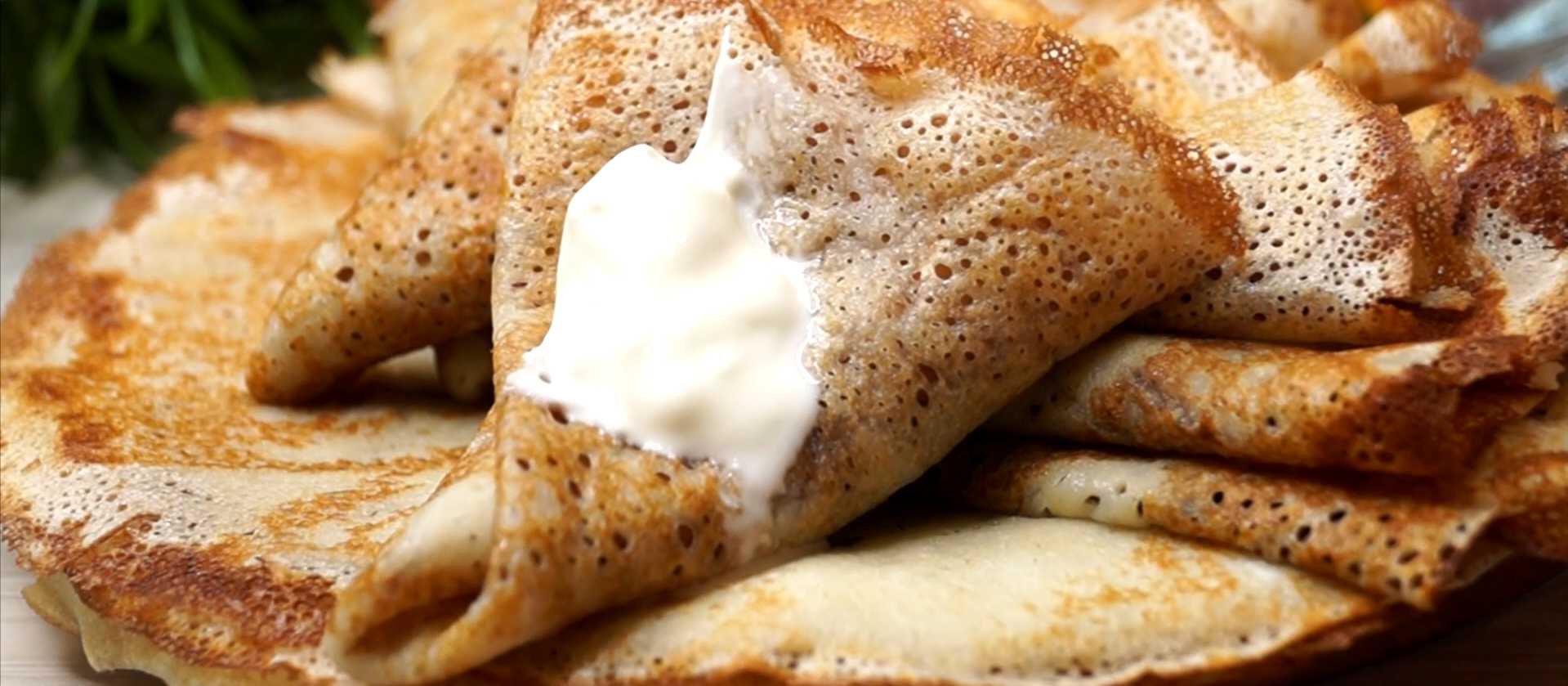 Блины на кипятке кружевные-Шаг 12