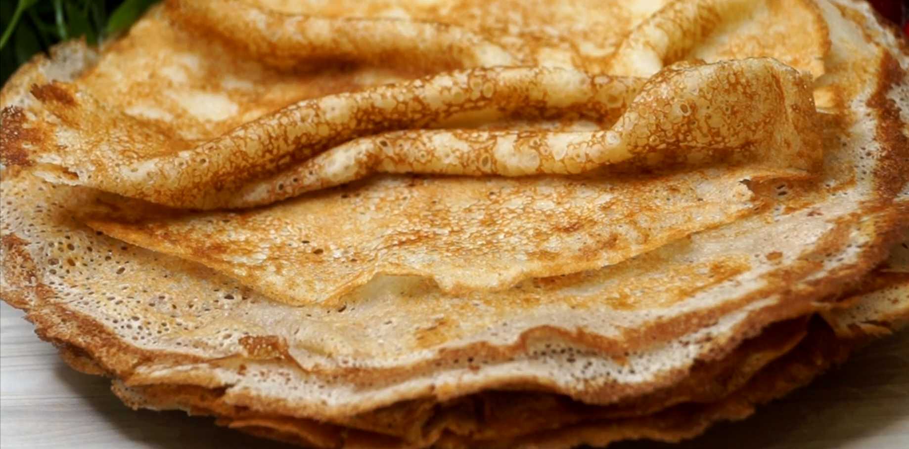 Блины на кипятке кружевные-Шаг 11