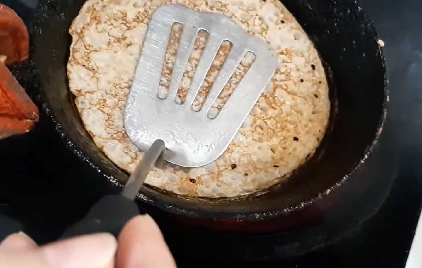 Блины ржаные на воде-Шаг 11